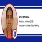 Interview Mrs Tamilselvi Assistant Professor ECE at Jerusalem College Of Engineering Chennai